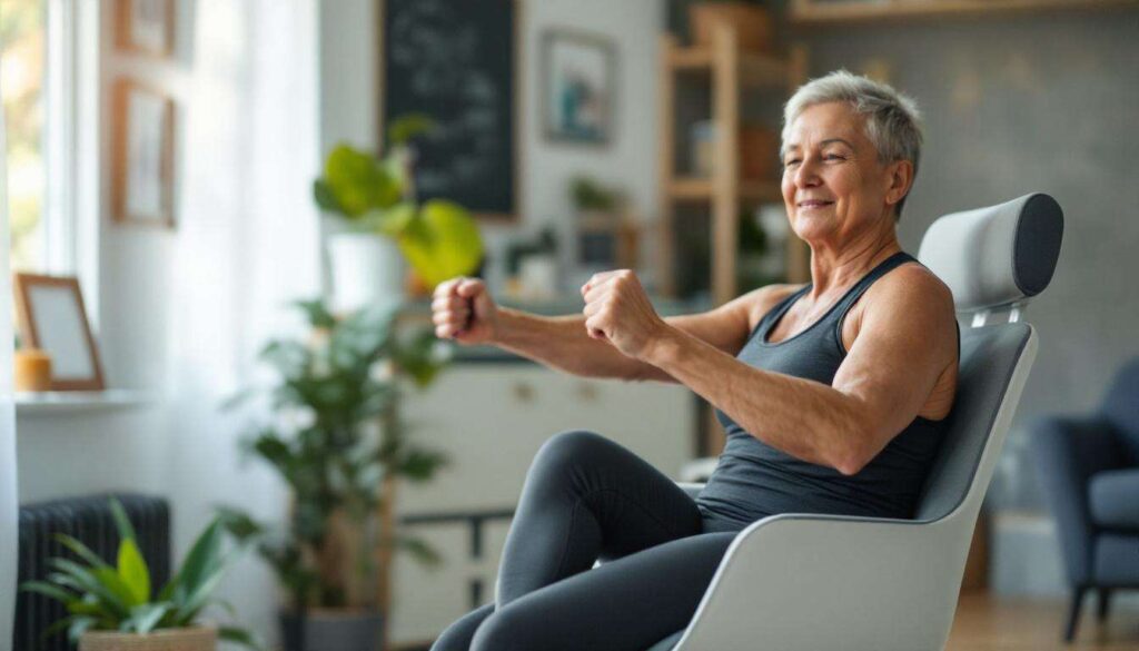 Core training sur chaise : 8 minutes par jour suffisent pour voir des résultats après 60 ans